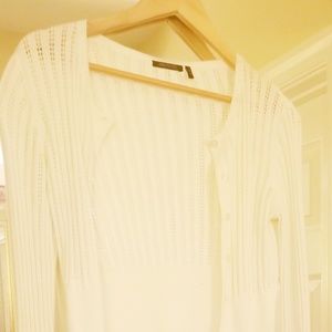 Daisy Fuentes Crochet Cardigan